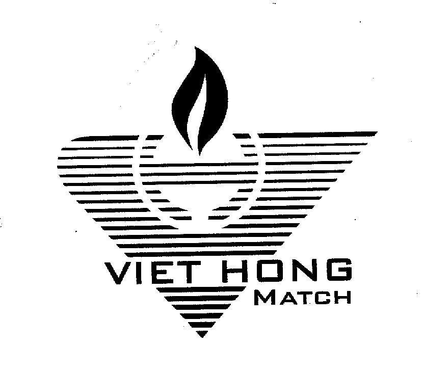 Mẫu nhãn hiệu VH VIET HONG MATCH