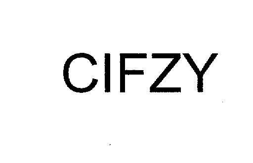 Mẫu nhãn hiệu CIFZY