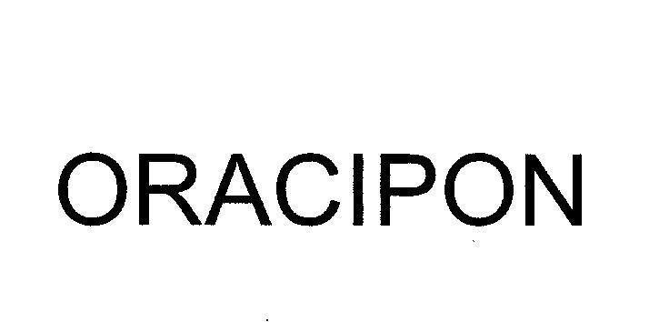 Mẫu nhãn hiệu ORACIPON