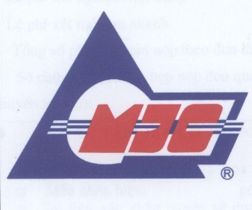 Mẫu nhãn hiệu MJC