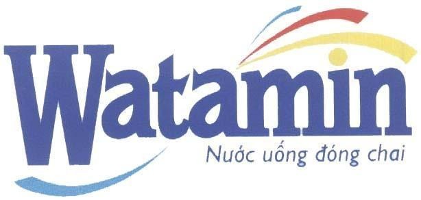 Mẫu nhãn hiệu WATAMIN Nước Uống Đóng Chai