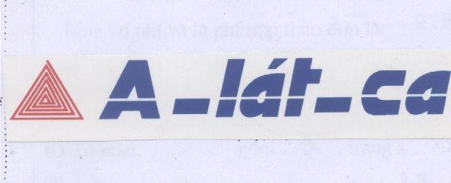 Mẫu nhãn hiệu A-LAT-CA