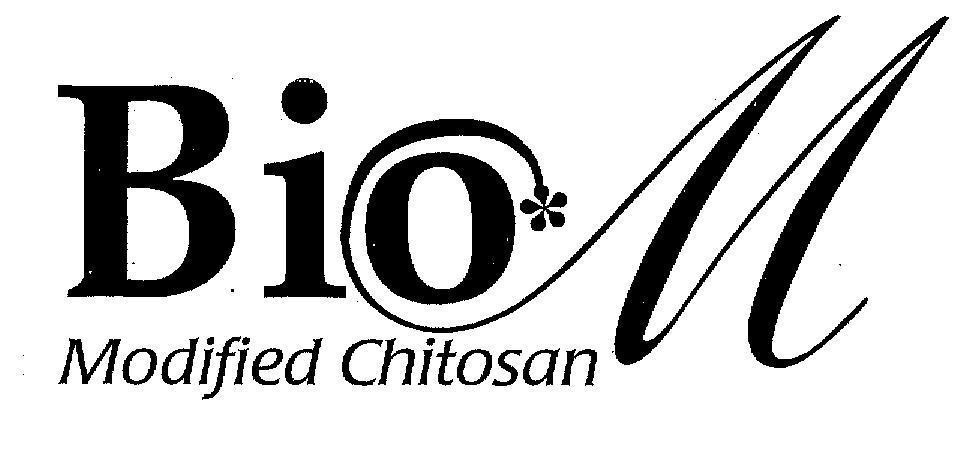 Mẫu nhãn hiệu BIO M MODIFIED CHITOSAN