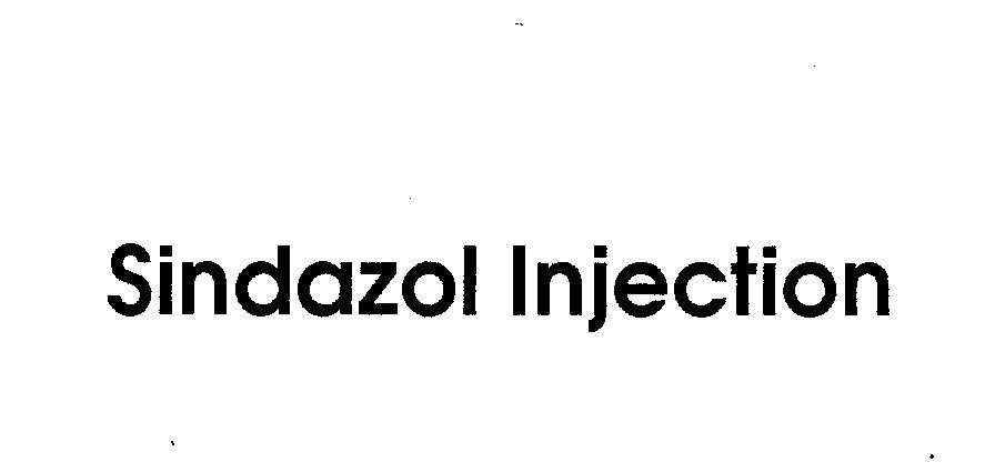 Mẫu nhãn hiệu SINDAZOL INJECTION