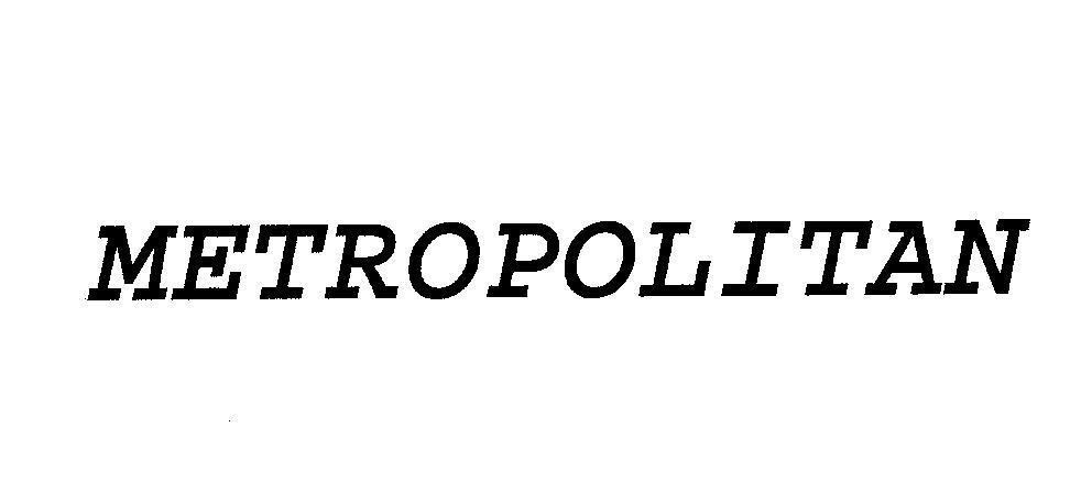 Mẫu nhãn hiệu METROPOLITAN