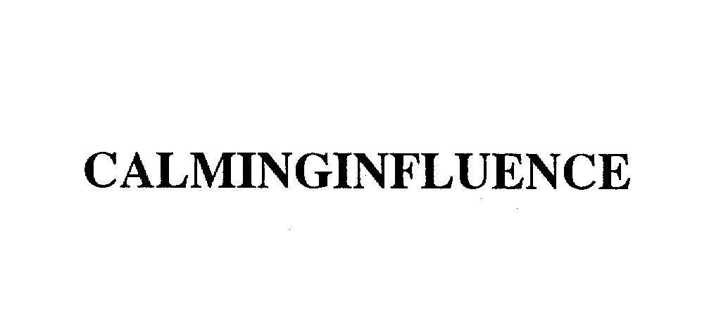 Mẫu nhãn hiệu CALMINGINFLUENCE