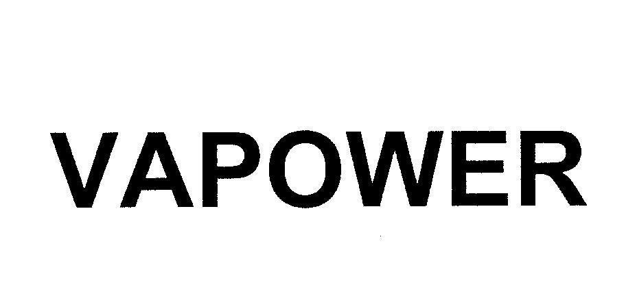 Mẫu nhãn hiệu VAPOWER