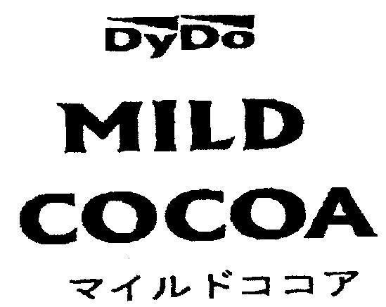 Mẫu nhãn hiệu DYDO MILD COCOA