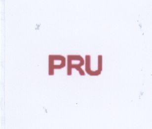Mẫu nhãn hiệu PRU