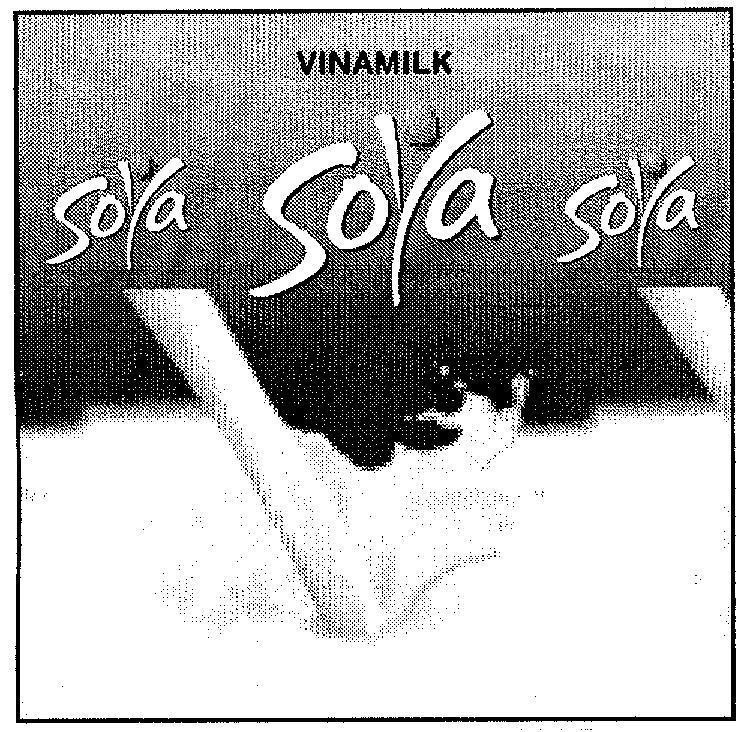 Mẫu nhãn hiệu VINAMILK SOYA