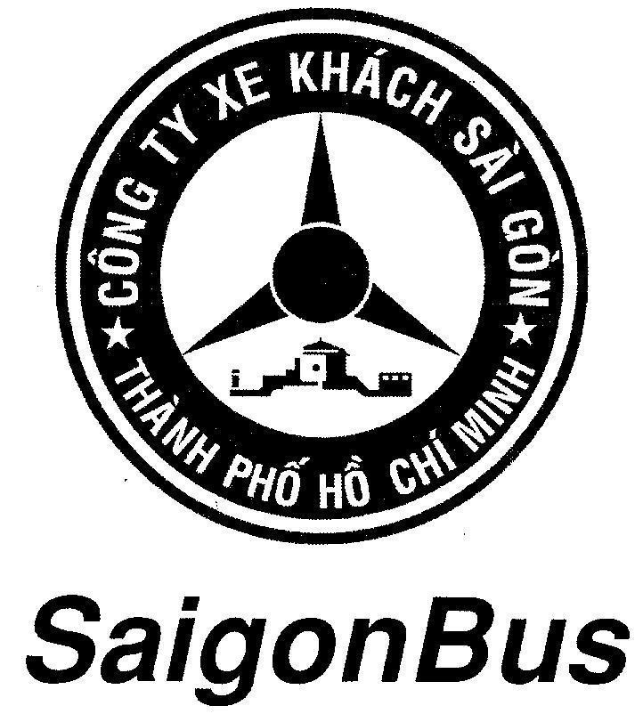 Mẫu nhãn hiệu Công Ty Xe Khách Sài Gòn Thành Phố Hồ Chí Minh SAIGONBUS