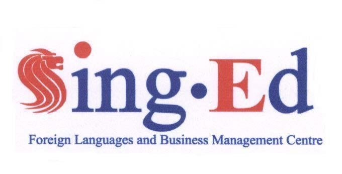 Mẫu nhãn hiệu SING ED FOREIGN LANGUAGES AND BUSINESS MANAGEMENT CENTRE