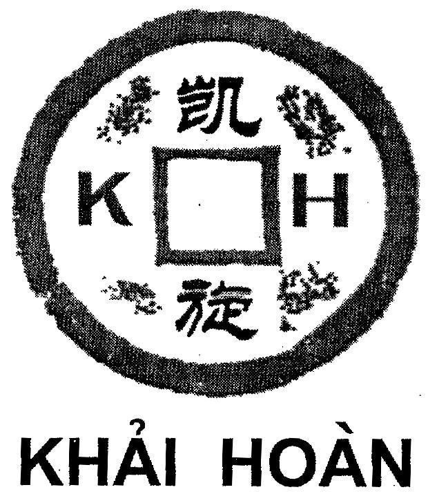 Mẫu nhãn hiệu KH Khải Hoàn