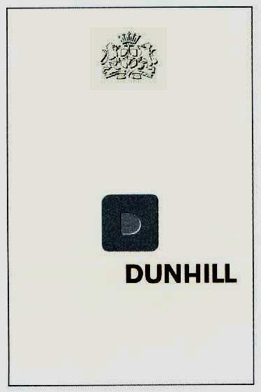 Mẫu nhãn hiệu D DUNHlLL