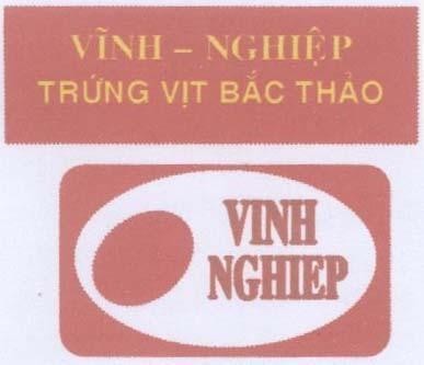 Mẫu nhãn hiệu Vĩnh-Nghiệp Trứng Vịt Bắc Thảo