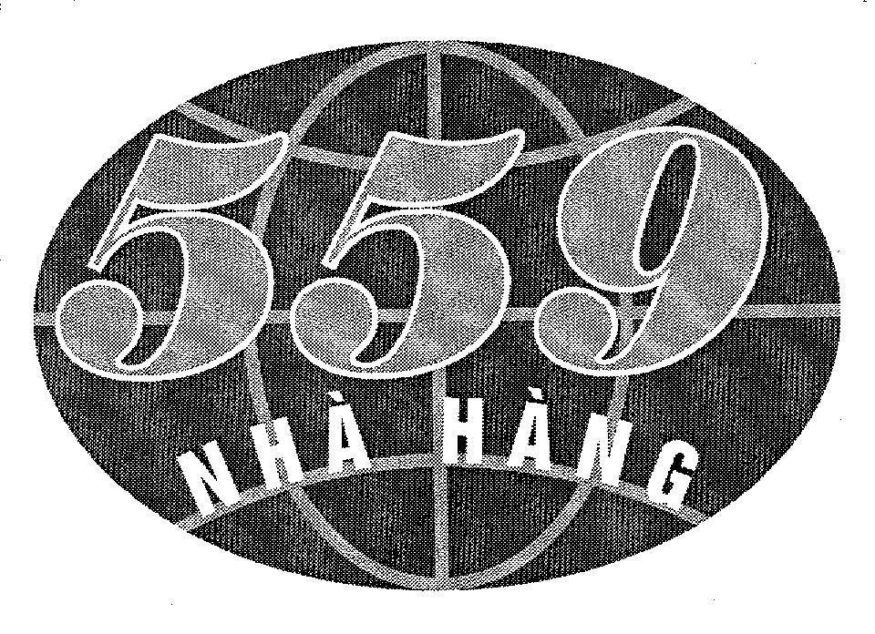 Mẫu nhãn hiệu 559 Nhà hàng
