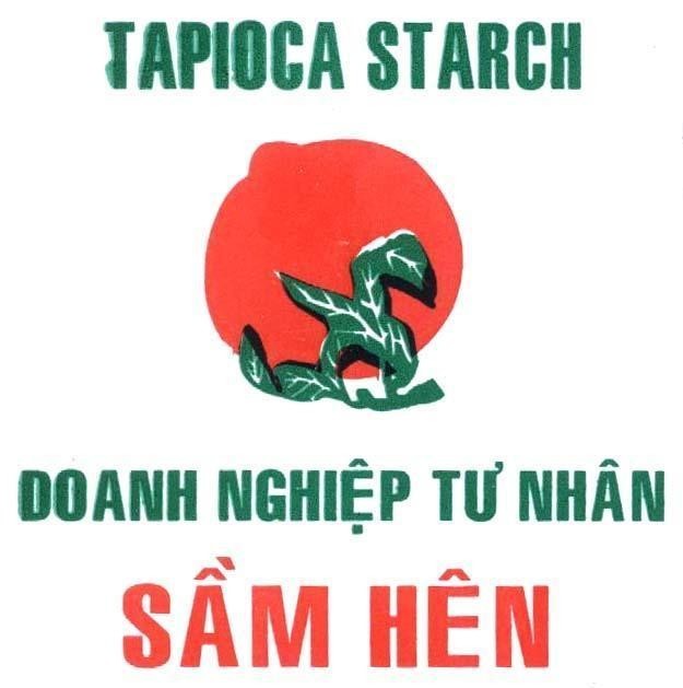 Mẫu nhãn hiệu TAPIOCA STARCH DOANH NGHIEP TU NHAN SAM HEN