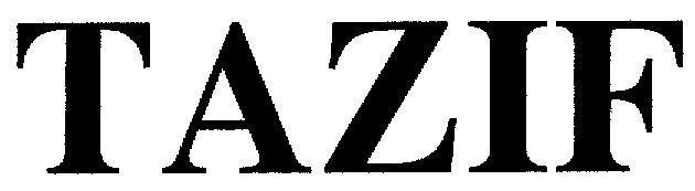 Mẫu nhãn hiệu TAZIF