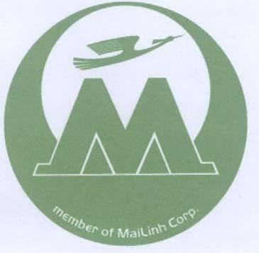 Mẫu nhãn hiệu M MEMBER OF MAILINH CORP