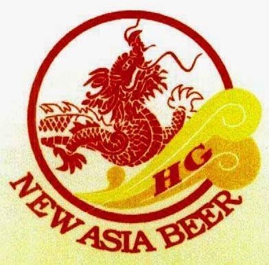 Mẫu nhãn hiệu HG NEW ASIA BEER