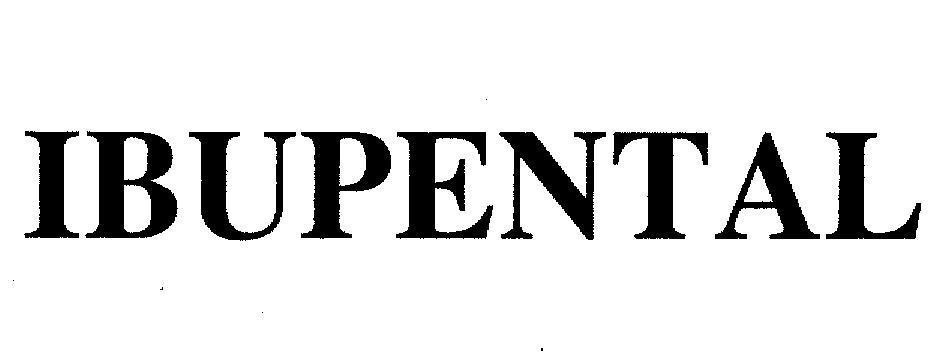 Mẫu nhãn hiệu IBUPENTAL
