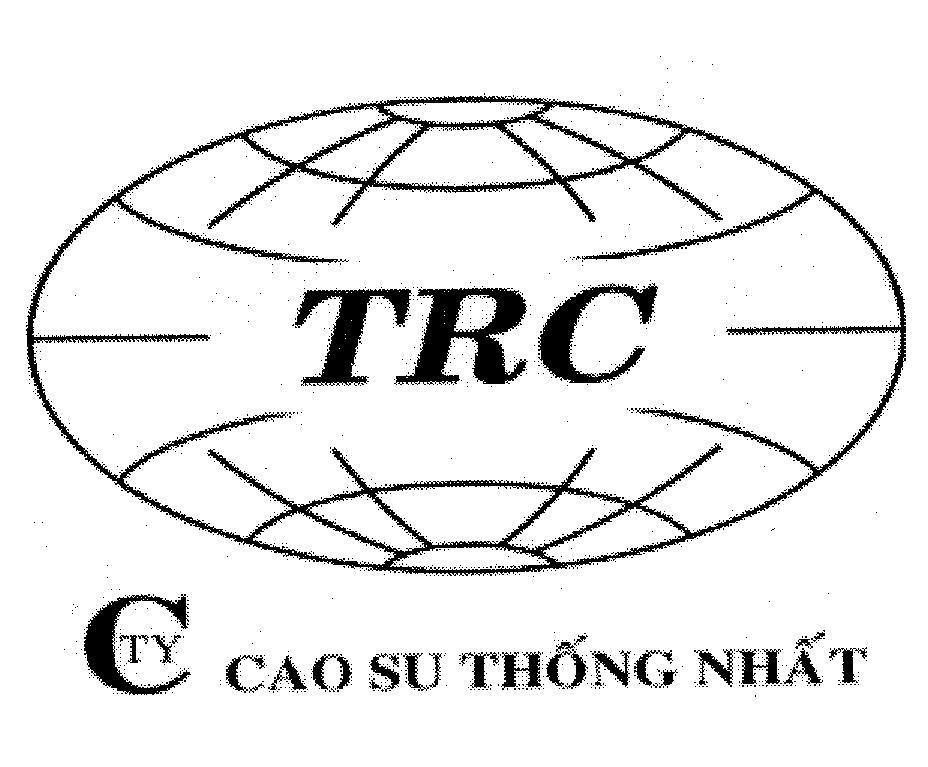Mẫu nhãn hiệu TRC CTY CAO SU THốNG NHấT