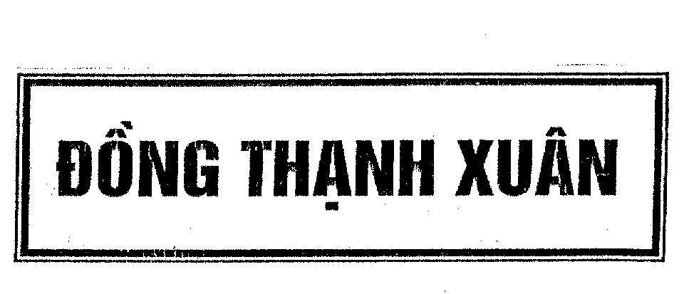 Mẫu nhãn hiệu DONG THANH XUAN