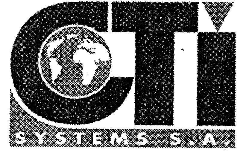 Mẫu nhãn hiệu CTI SYSTEMS S.A