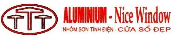 Mẫu nhãn hiệu TTT ALUMINIUM - NICE WINDOW Nhôm sơn tĩnh điện - cửa sổ đẹp