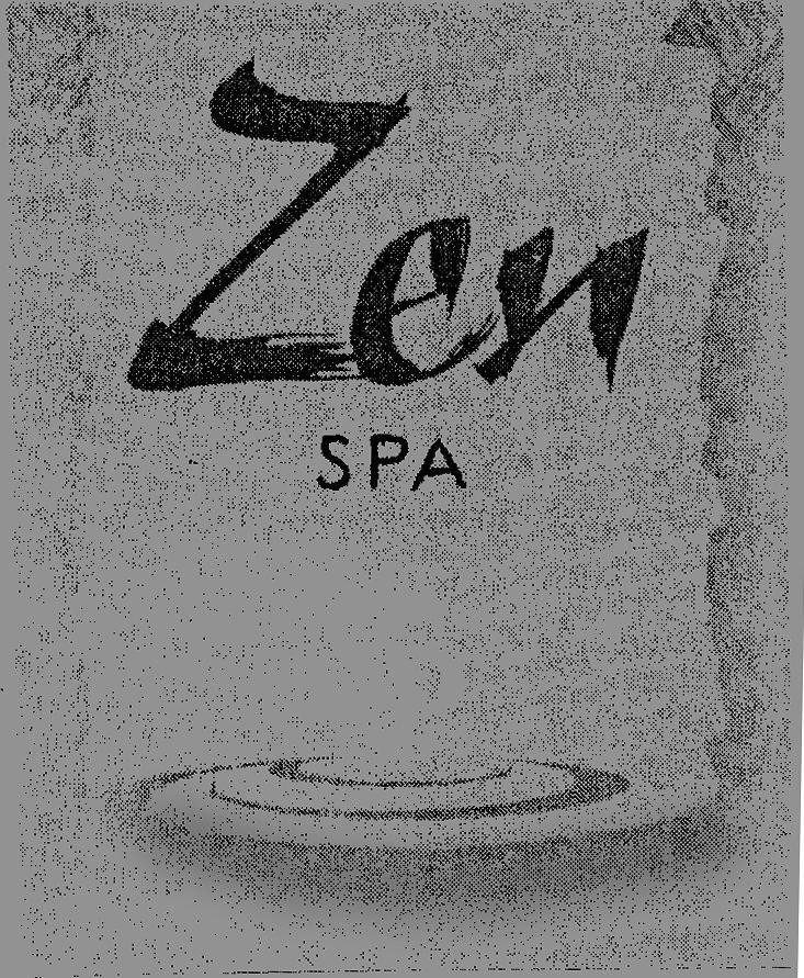 Mẫu nhãn hiệu ZEN SPA