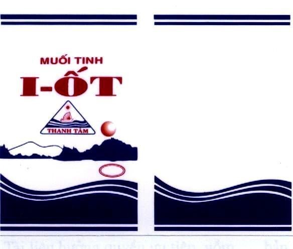 Mẫu nhãn hiệu MUOI TINH I-OT Thanh Tâm