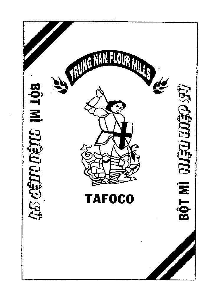 Mẫu nhãn hiệu Hiệu Hiệp Sỹ BOT MI TRUNG NAM FLOUR MILLS TAFOCO