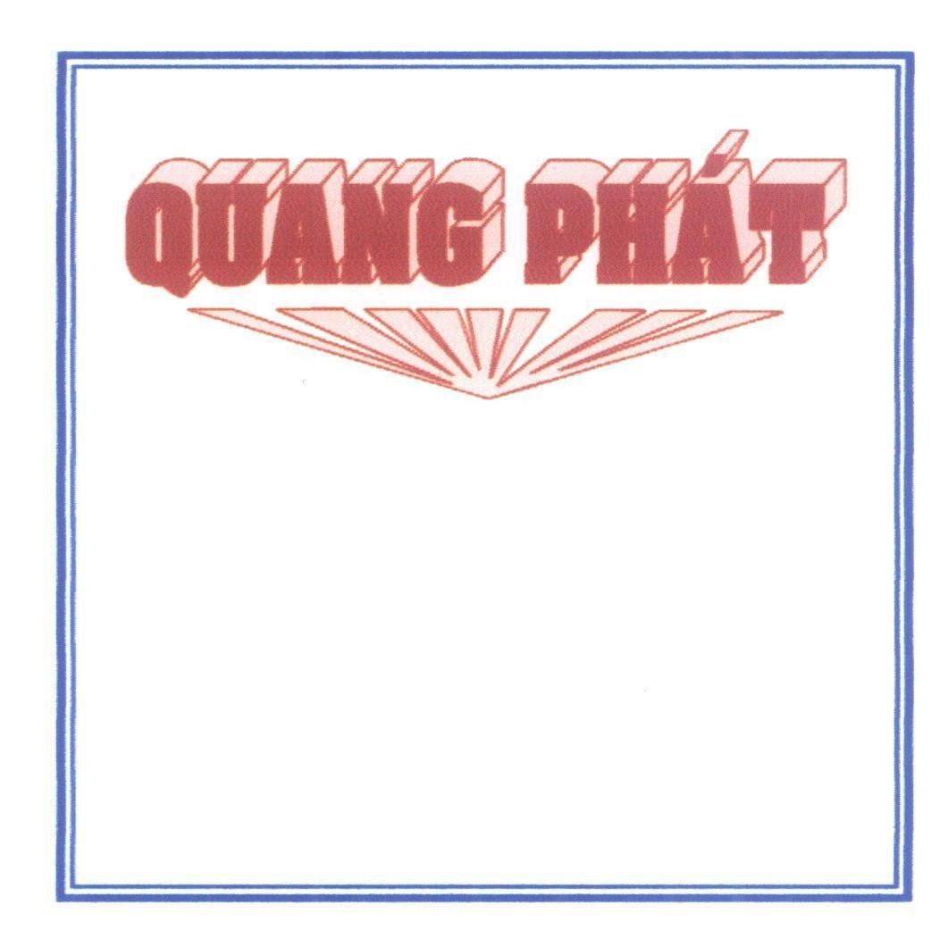 Mẫu nhãn hiệu Quang Phát