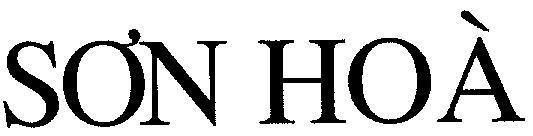 Mẫu nhãn hiệu Sơn Hoà