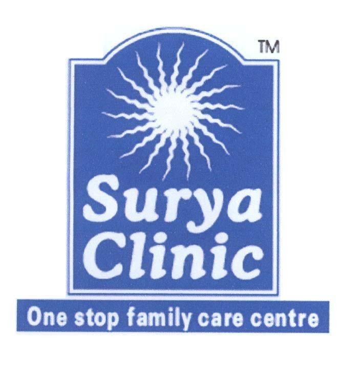Mẫu nhãn hiệu SURYA CLINIC ONE STOP FAMILY CARE CENTRE TM