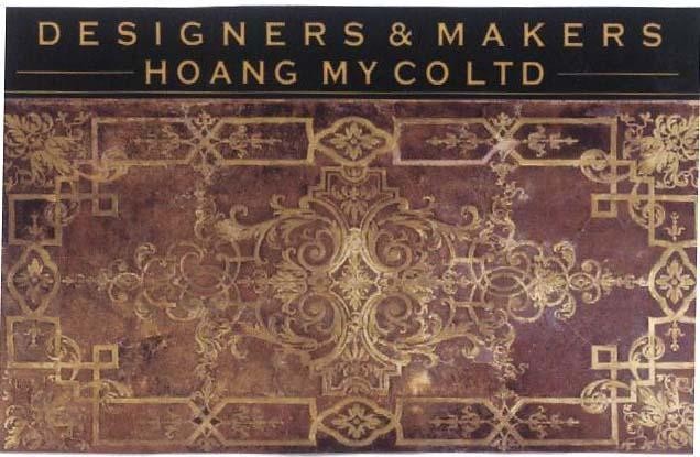 Mẫu nhãn hiệu DESIGNERS & MAKERS HOANG MY CO LTD