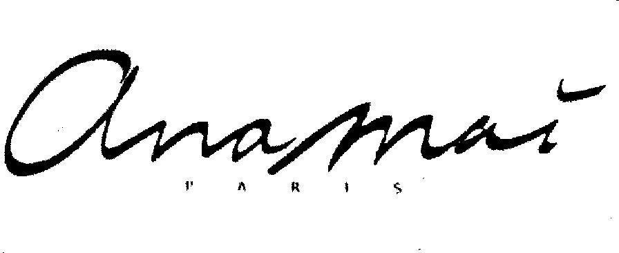Mẫu nhãn hiệu ANAMAI PARIS