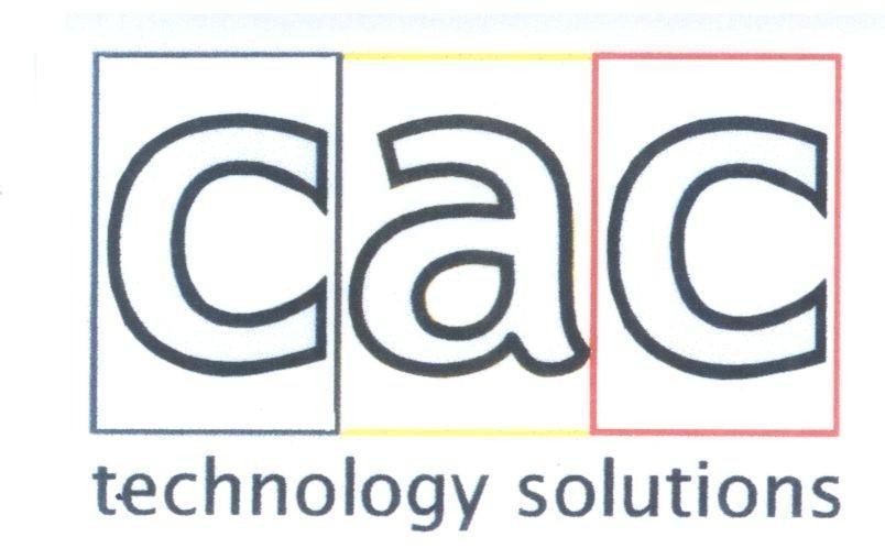 Mẫu nhãn hiệu CAC TECHNOLOGY SOLUTIONS