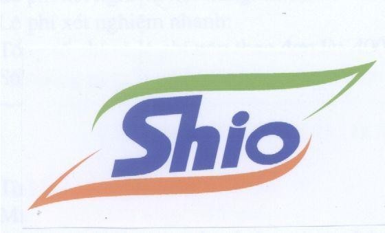 Mẫu nhãn hiệu SHIO