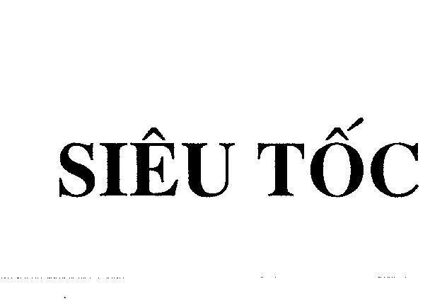 Mẫu nhãn hiệu SIEU TOC