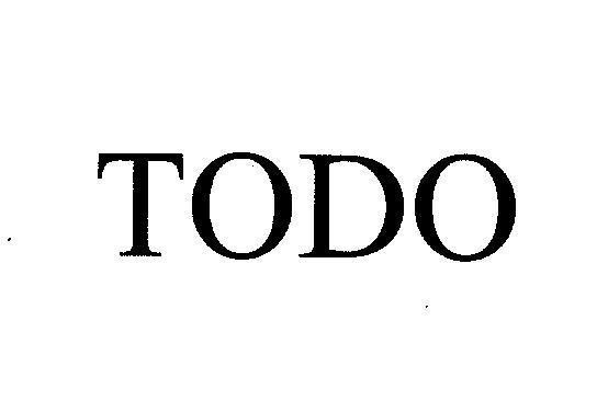Mẫu nhãn hiệu TODO