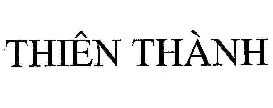 Mẫu nhãn hiệu THIEN THANH