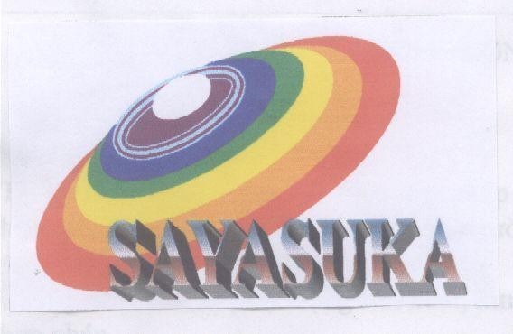 Mẫu nhãn hiệu SAYASUKA