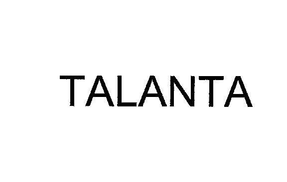 Mẫu nhãn hiệu TALANTA