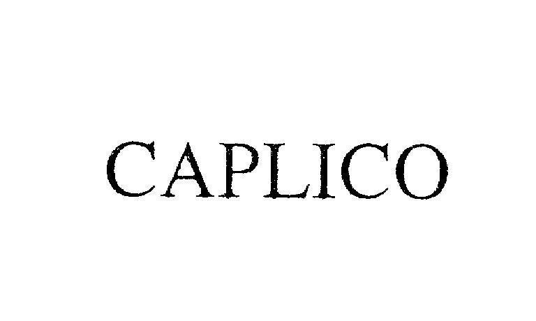 Mẫu nhãn hiệu CAPLICO