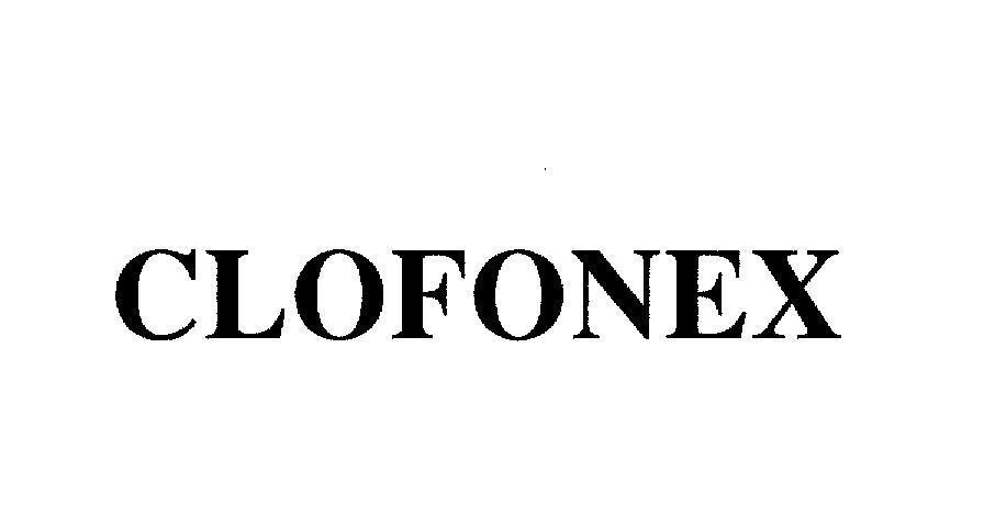 Mẫu nhãn hiệu CLOFONEX