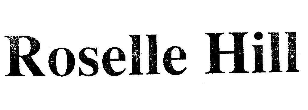 Mẫu nhãn hiệu ROSELLE HILL