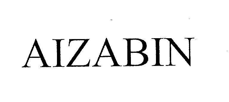 Mẫu nhãn hiệu AIZABIN