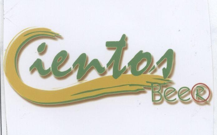 Mẫu nhãn hiệu CIENTOS BEER
