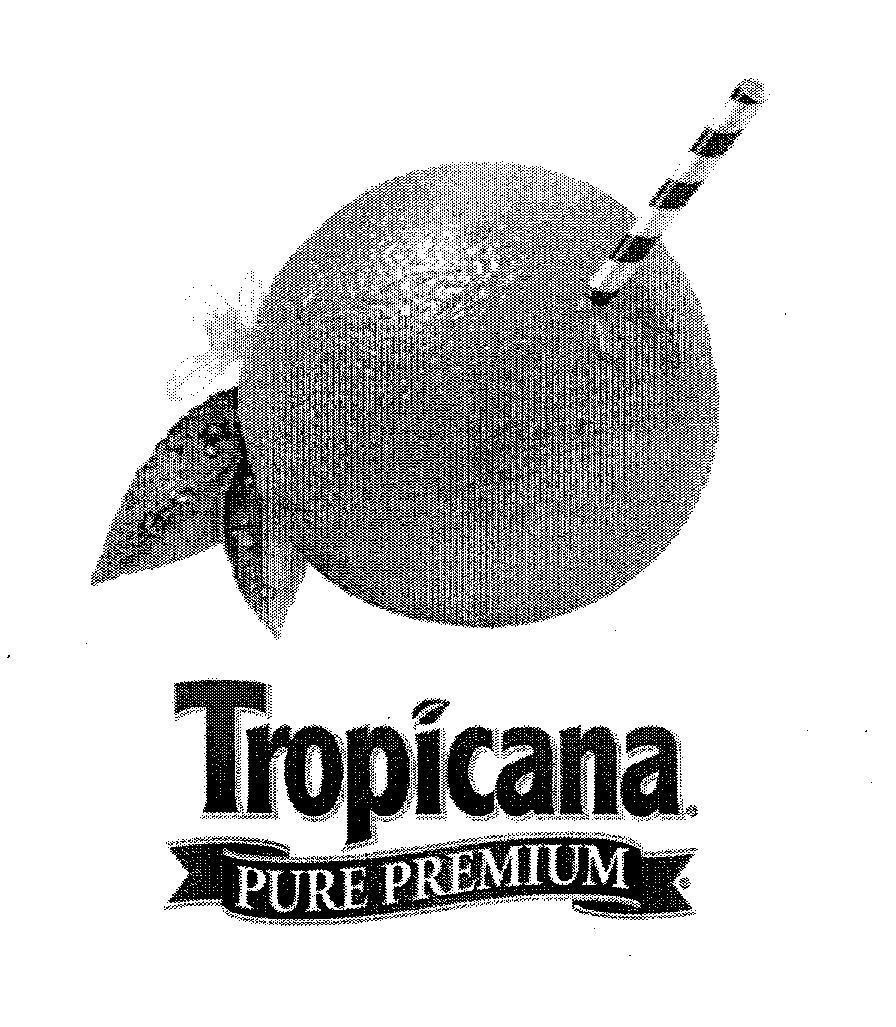 Mẫu nhãn hiệu TROPICANA PURE PREMIUM
